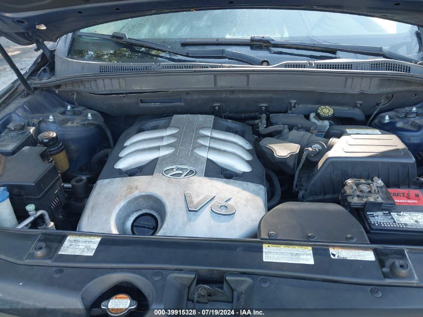 2007 Hyundai Veracruz Gls/Limited/Se VIN: KM8NU13C07U027963 Lot: 39915328