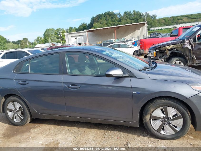 2019 Hyundai Ioniq Hybrid Blue VIN: KMHC65LC5KU179173 Lot: 39915355