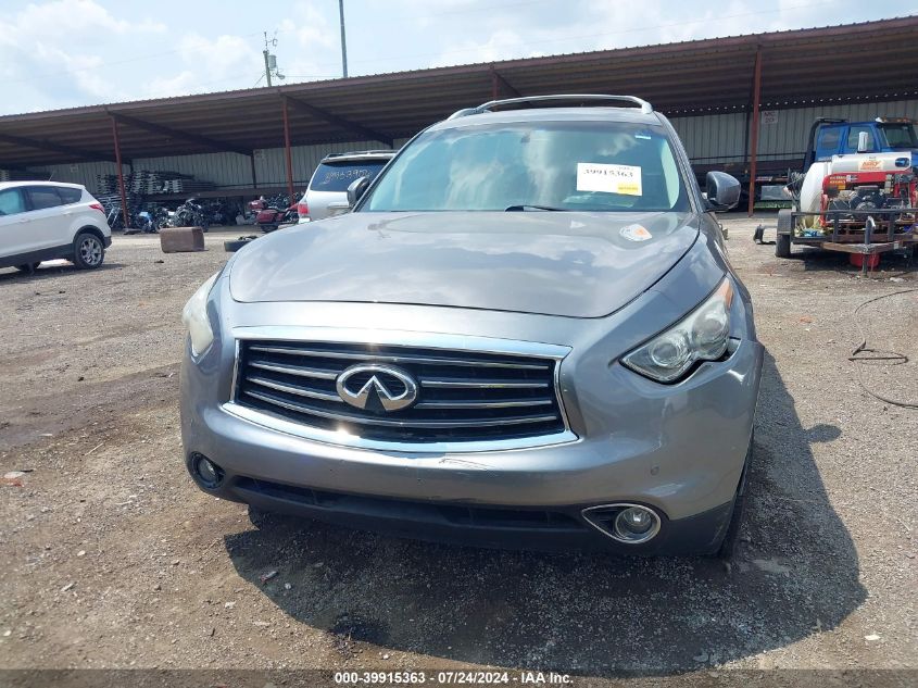 2013 Infiniti Fx37 VIN: JN8CS1MW4DM174717 Lot: 39915363