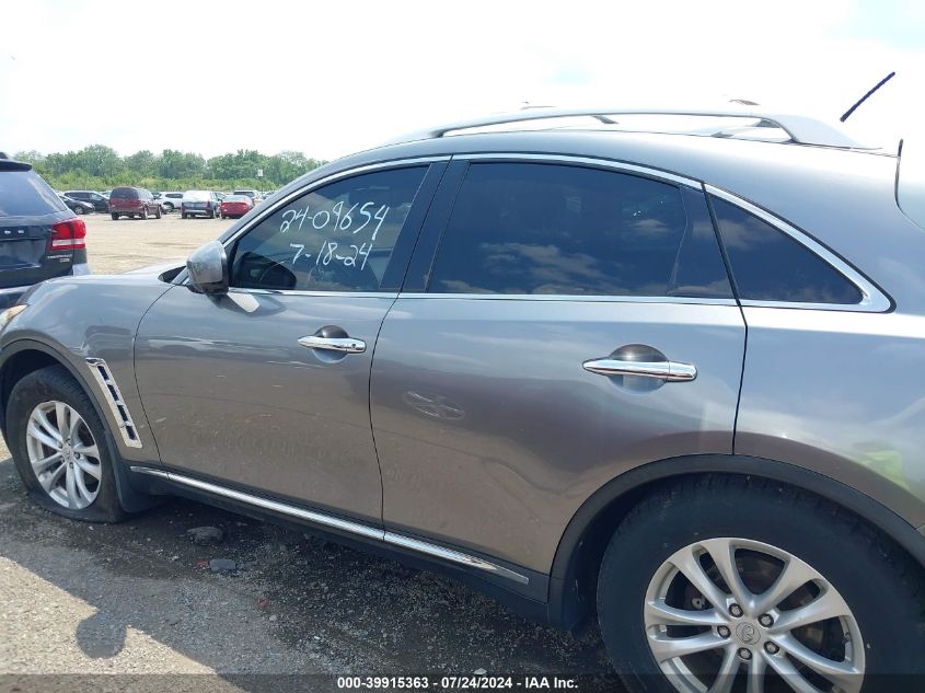 2013 Infiniti Fx37 VIN: JN8CS1MW4DM174717 Lot: 39915363