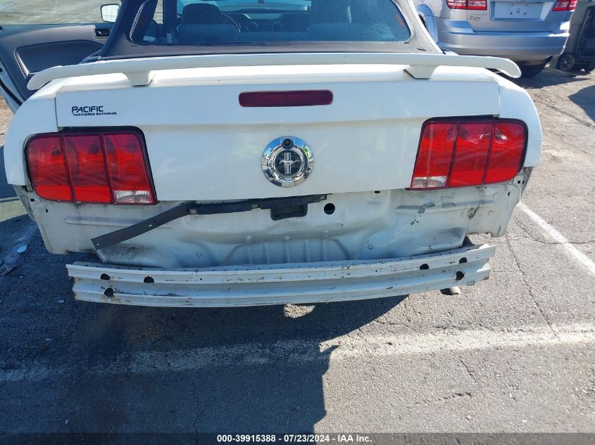 2007 Ford Mustang V6 Deluxe/V6 Premium VIN: 1ZVFT84N275291701 Lot: 39915388