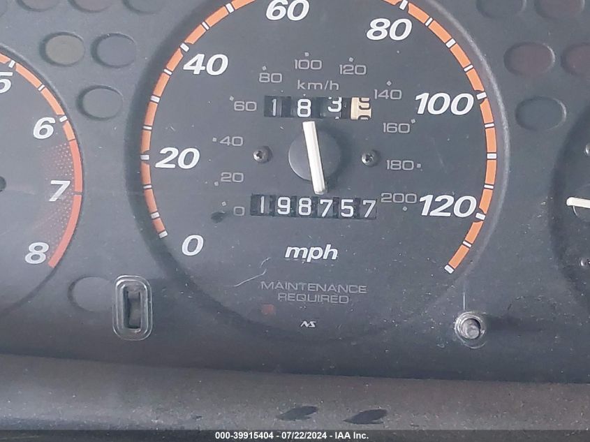 1998 Honda Cr-V Lx VIN: JHLRD2846WC018513 Lot: 39915404