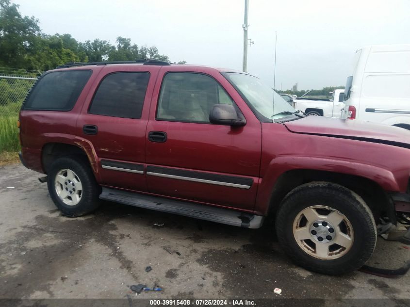 2005 Chevrolet Tahoe C1500 VIN: 1GNEC13T95R211443 Lot: 39915408