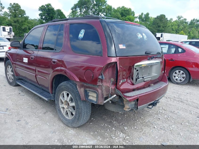 2004 Buick Rainier Cxl VIN: 5GADT13S242275179 Lot: 39915427