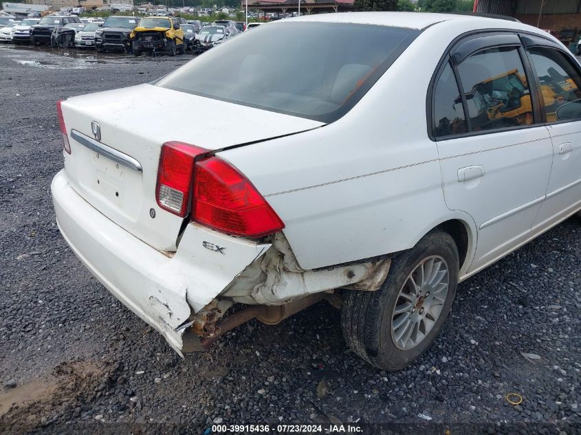 2003 Honda Civic Ex VIN: 2HGES26773H591283 Lot: 39915436