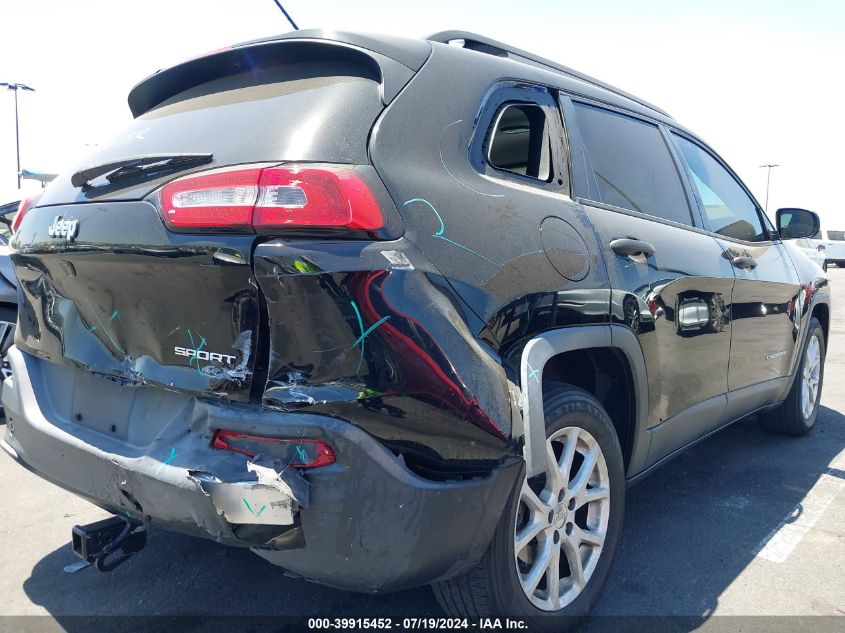 2017 Jeep Cherokee Sport Fwd VIN: 1C4PJLABXHW577964 Lot: 39915452