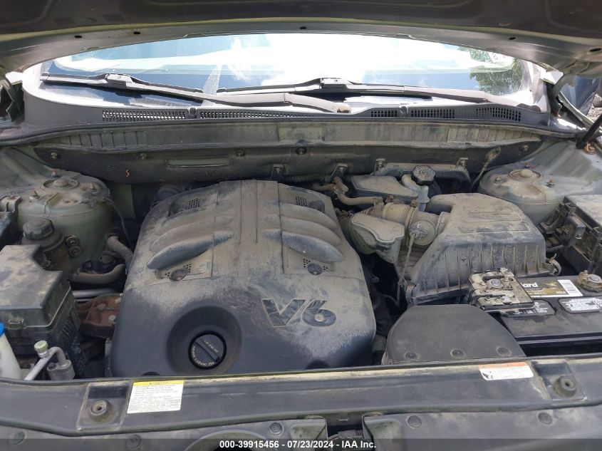 2009 Hyundai Veracruz Gls VIN: KM8NU13C99U082947 Lot: 39915456