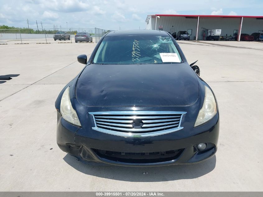 2013 Infiniti G37 Journey VIN: JN1CV6AP9DM713025 Lot: 39915501