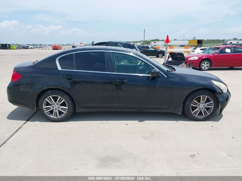 2013 Infiniti G37 Journey VIN: JN1CV6AP9DM713025 Lot: 39915501