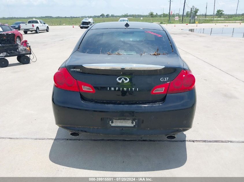 2013 Infiniti G37 Journey VIN: JN1CV6AP9DM713025 Lot: 39915501