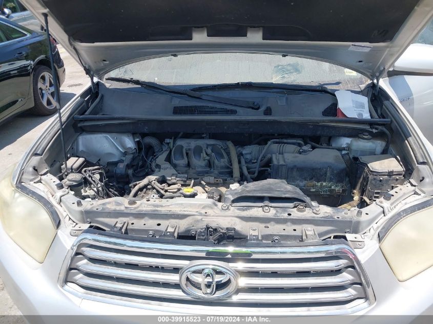 2008 Toyota Highlander Sport VIN: JTEES43A782108980 Lot: 39915523