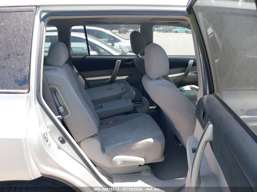 2008 Toyota Highlander Sport VIN: JTEES43A782108980 Lot: 39915523