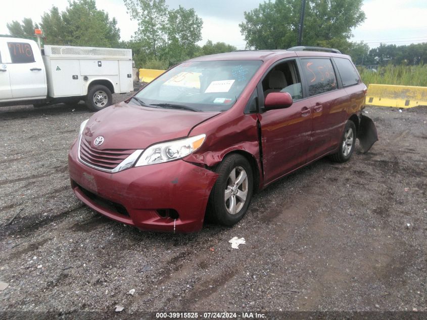 2017 Toyota Sienna Le 8 Passenger VIN: 5TDKZ3DC2HS782766 Lot: 39915525