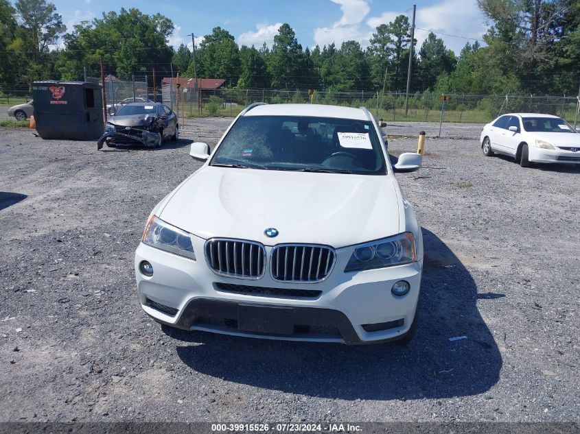 2013 BMW X3 xDrive28I VIN: 5UXWX9C50D0D03322 Lot: 39915526