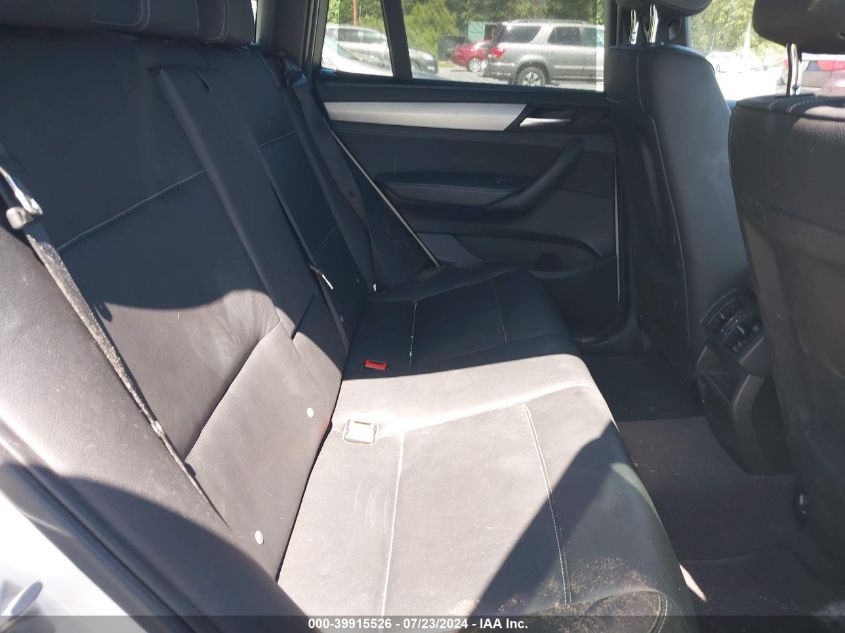 2013 BMW X3 xDrive28I VIN: 5UXWX9C50D0D03322 Lot: 39915526