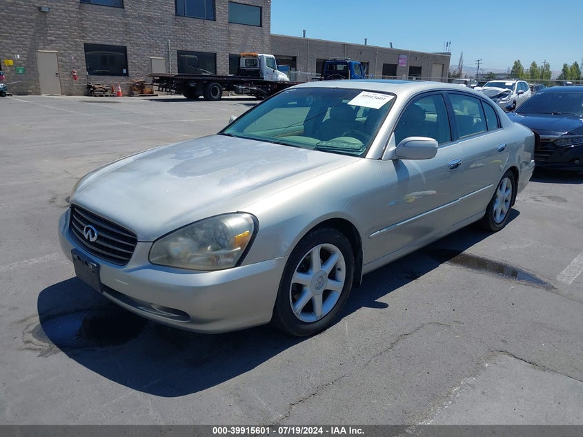 2002 Infiniti Q45 Luxury VIN: JNKBF01A22M007637 Lot: 39915601