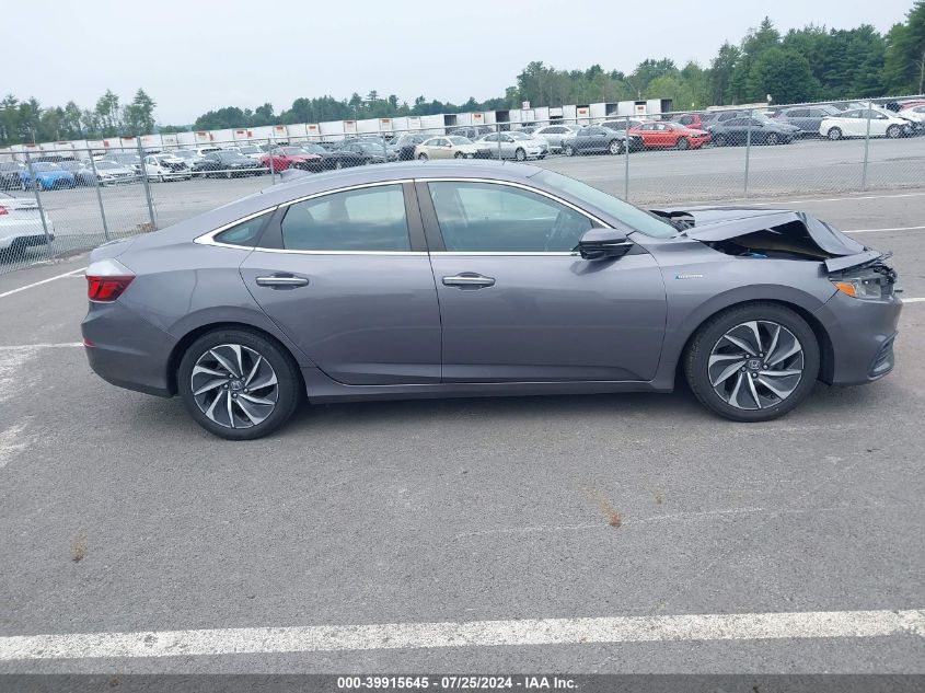 2019 Honda Insight Touring VIN: 19XZE4F92KE005295 Lot: 39915645