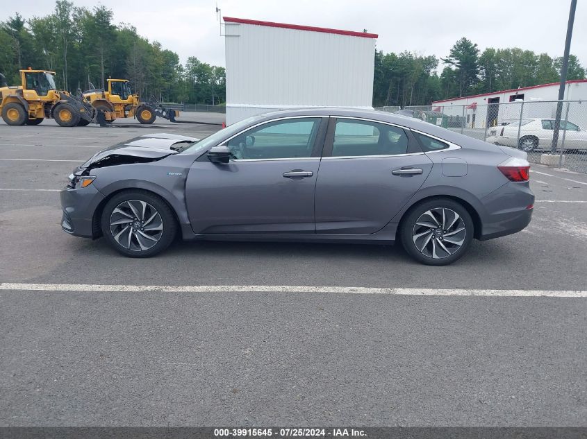 2019 Honda Insight Touring VIN: 19XZE4F92KE005295 Lot: 39915645