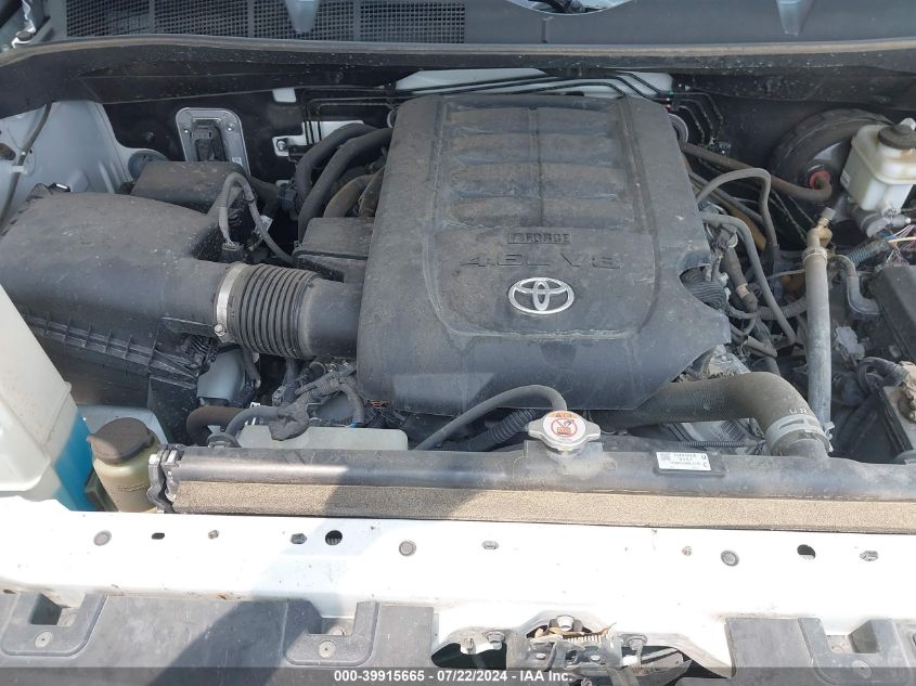 2019 Toyota Tundra Sr 4.6L V8 VIN: 5TFUM5F13KX082125 Lot: 39915665