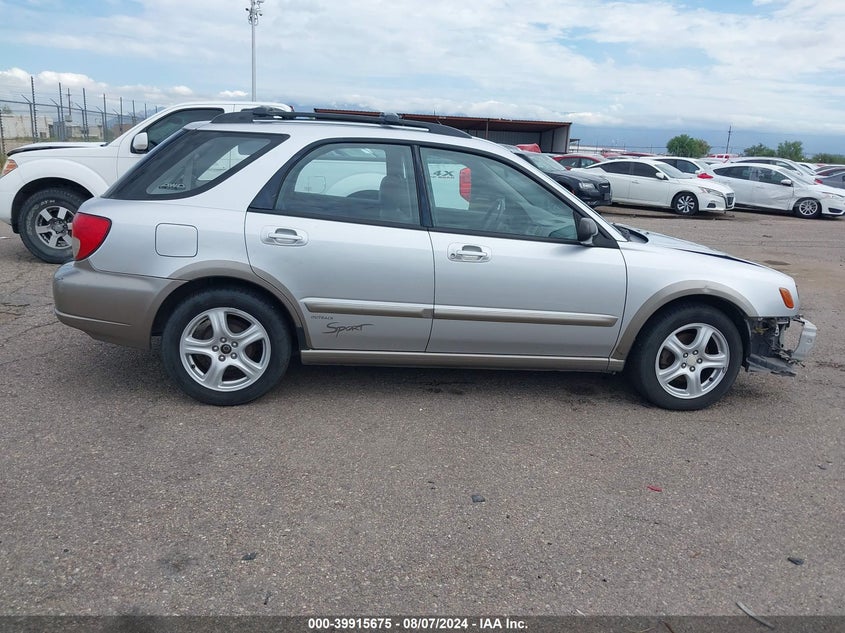 2002 Subaru Impreza Outback Sport VIN: JF1GG685X2H817077 Lot: 39915675