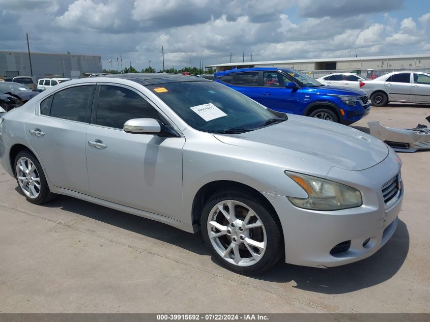 2012 Nissan Maxima 3.5 Sv VIN: 1N4AA5AP2CC811544 Lot: 39915692