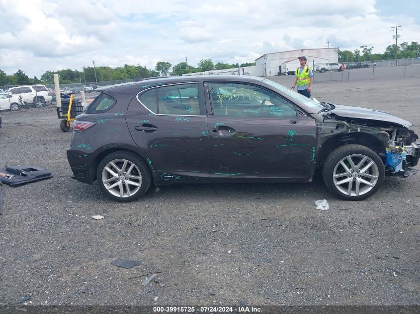 2015 Lexus Ct 200H VIN: JTHKD5BH9F2246599 Lot: 39915725