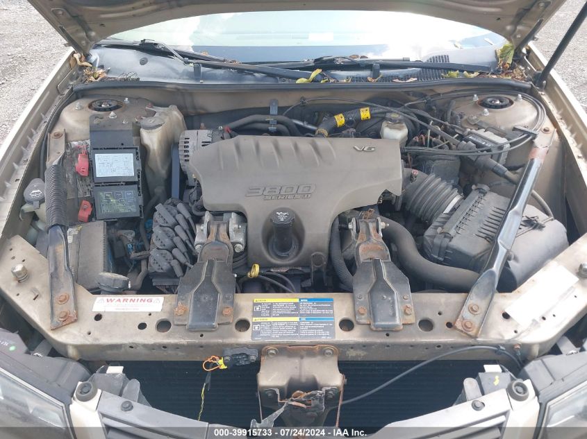 2005 Chevrolet Impala Ls VIN: 2G1WH52K059306376 Lot: 39915733