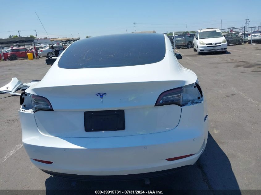 2022 Tesla Model 3 Rear-Wheel Drive VIN: 5YJ3E1EA5NF362291 Lot: 39915781