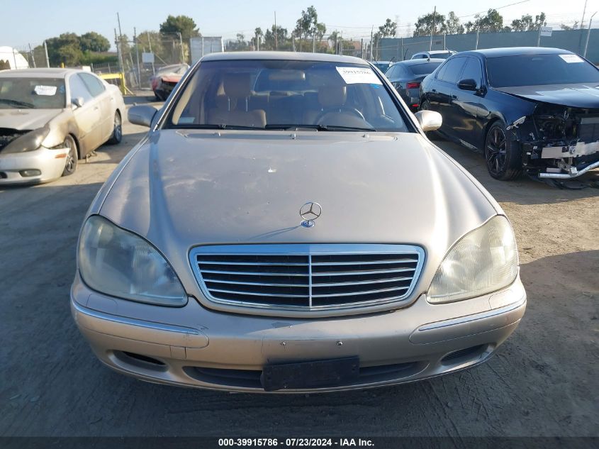 2002 Mercedes-Benz S 430 VIN: WDBNG70J52A256908 Lot: 39915786