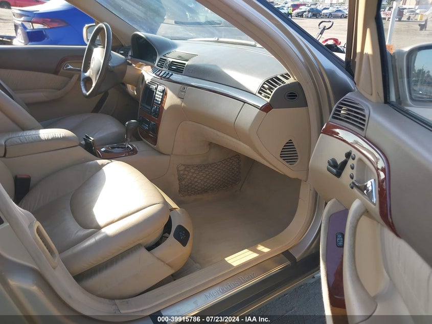 2002 Mercedes-Benz S 430 VIN: WDBNG70J52A256908 Lot: 39915786
