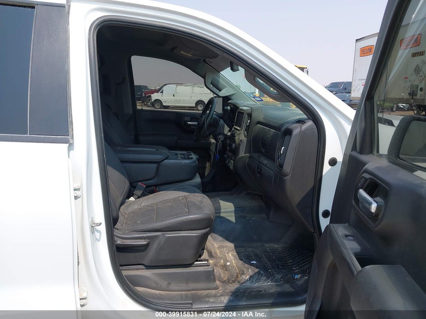 2021 CHEVROLET SILVERADO 1500 4WD  SHORT BED WT - 3GCUYAEF6MG244444