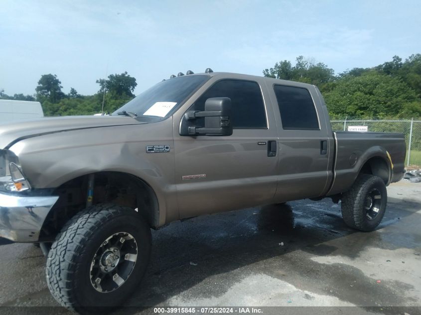 2004 Ford F-250 Lariat/Xl/Xlt VIN: 1FTNW21P34ED95859 Lot: 39915845