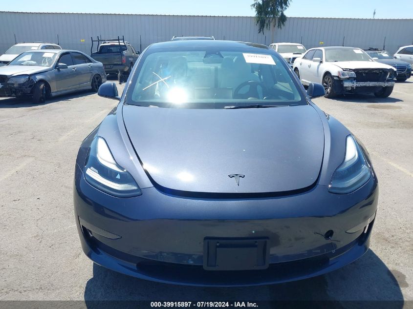 2023 Tesla Model 3 Rear-Wheel Drive VIN: 5YJ3E1EA8PF383736 Lot: 39915897