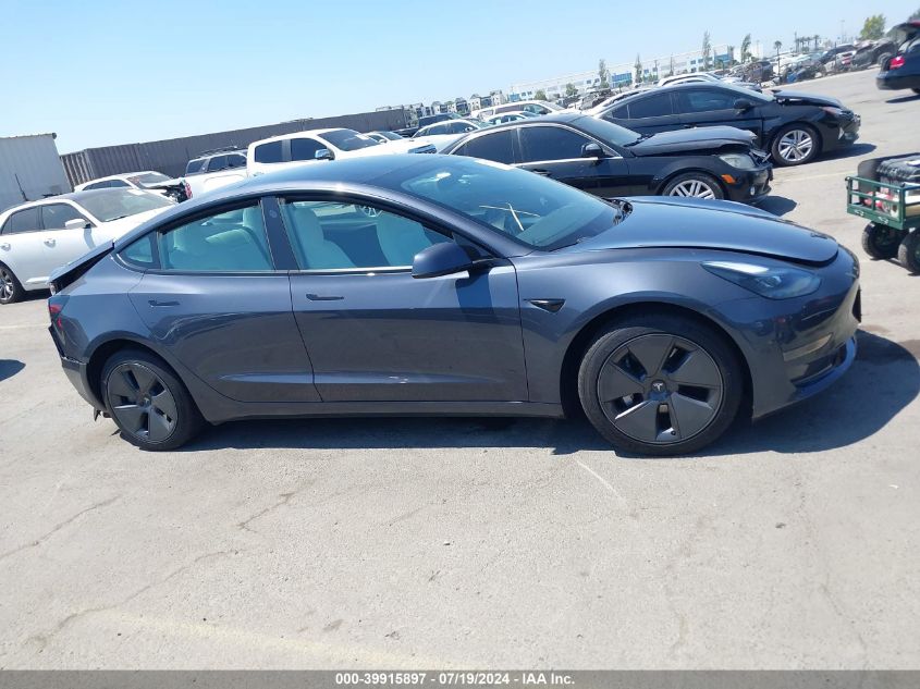 2023 Tesla Model 3 Rear-Wheel Drive VIN: 5YJ3E1EA8PF383736 Lot: 39915897