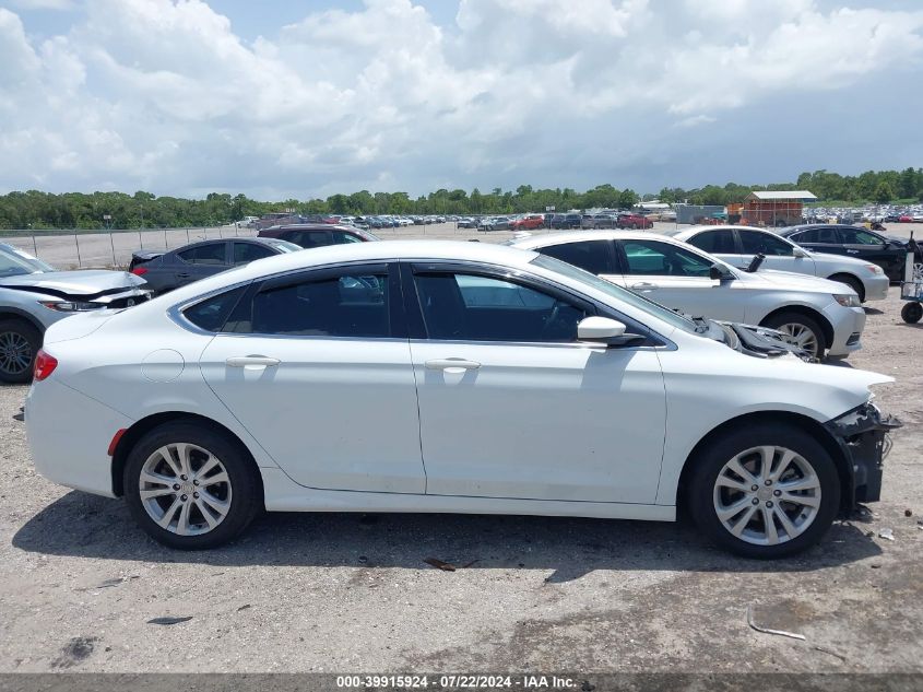 2016 Chrysler 200 Limited VIN: 1C3CCCAB7GN166975 Lot: 39915924