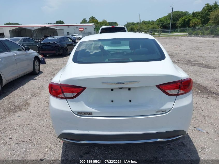 2016 Chrysler 200 Limited VIN: 1C3CCCAB7GN166975 Lot: 39915924