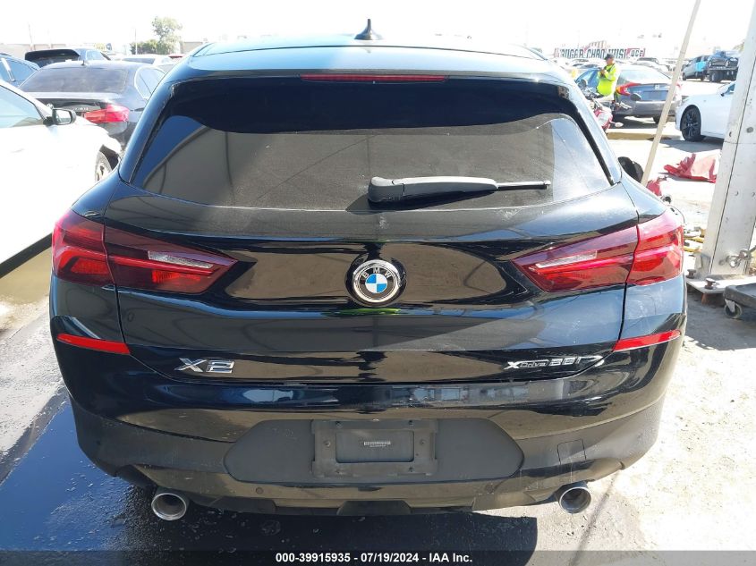 2022 BMW X2 xDrive28I VIN: WBXYJ1C01N5T75278 Lot: 39915935