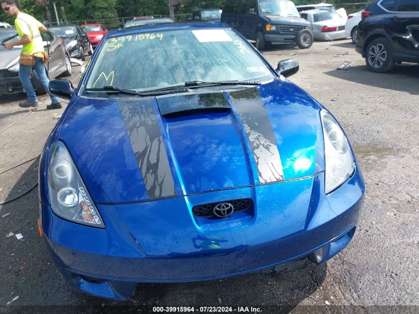 2001 Toyota Celica Gt VIN: JTDDR32T010070552 Lot: 39915964