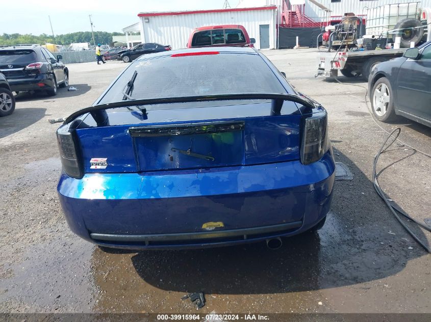 2001 Toyota Celica Gt VIN: JTDDR32T010070552 Lot: 39915964