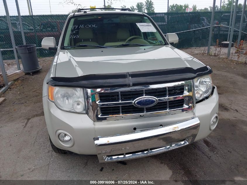 2008 Ford Escape Limited VIN: 1FMCU94128KE12439 Lot: 39916006