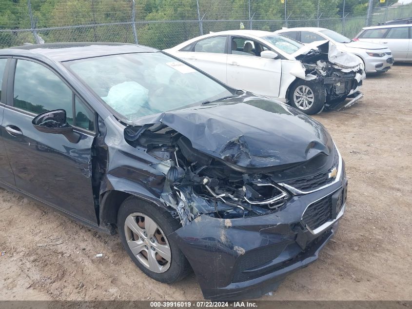 2016 Chevrolet Cruze Ls Auto VIN: 1G1BC5SM0G7269591 Lot: 39916019