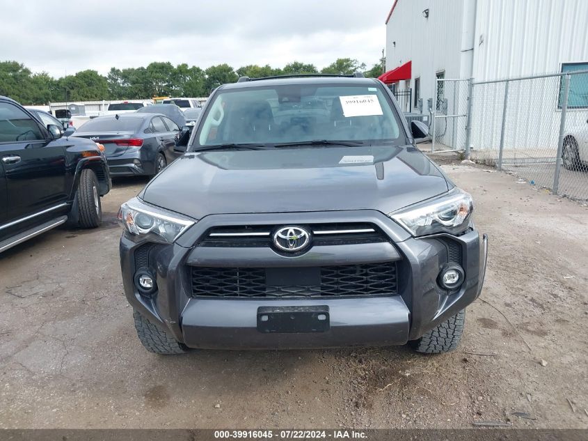 2022 Toyota 4Runner Sr5 Premium VIN: JTEFU5JR2N5255392 Lot: 39916045