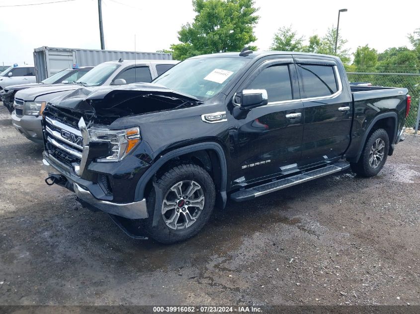 2019 GMC Sierra 1500 Sle VIN: 1GTU9BED8KZ383070 Lot: 39916052