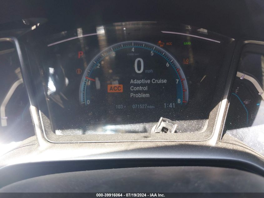 2019 Honda Civic Ex VIN: SHHFK7H64KU409577 Lot: 39916064