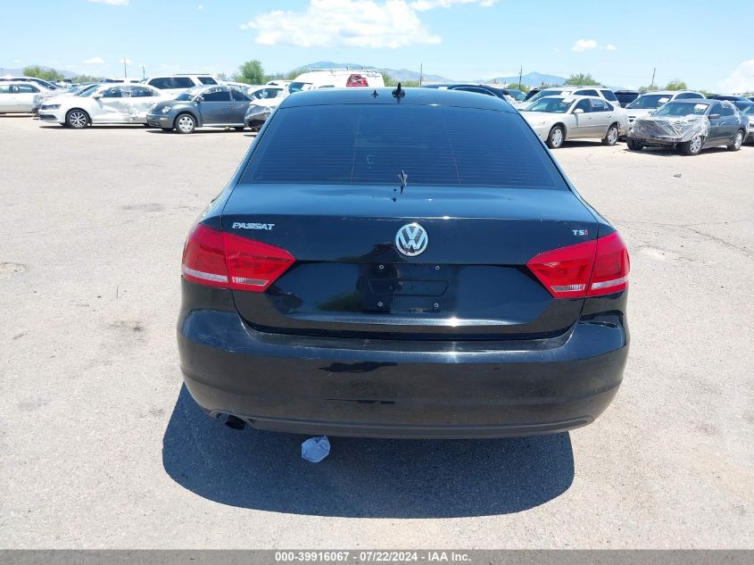 2015 Volkswagen Passat 1.8T Limited Edition VIN: 1VWAT7A3XFC098200 Lot: 39916067