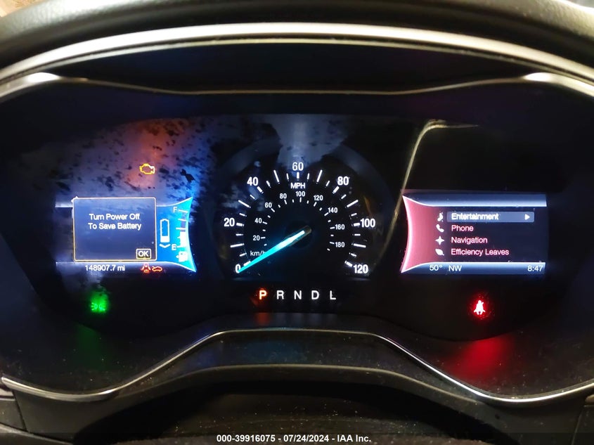 2013 Ford Fusion Hybrid Se VIN: 3FA6P0LU5DR235283 Lot: 39916075