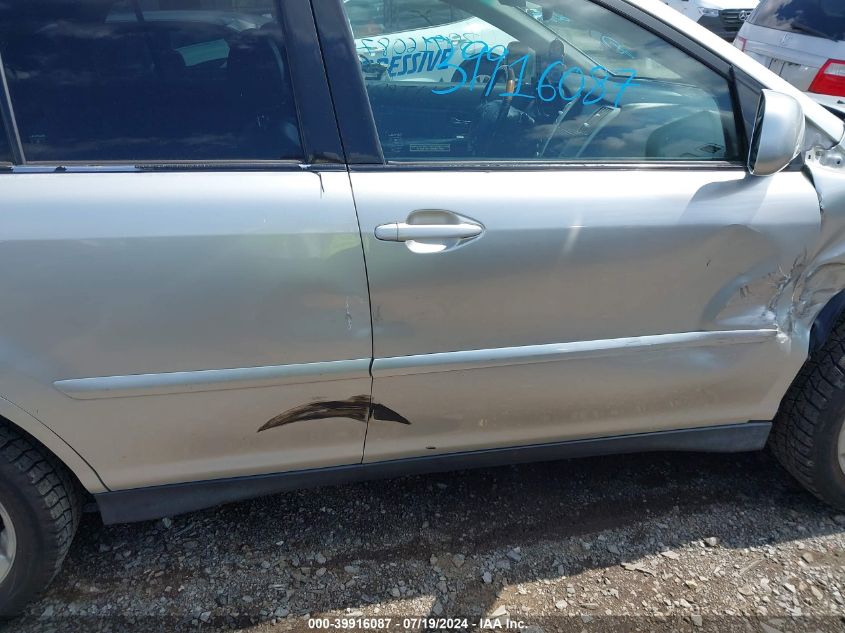 2005 Lexus Rx 330 VIN: JTJGA31U650048198 Lot: 39916087