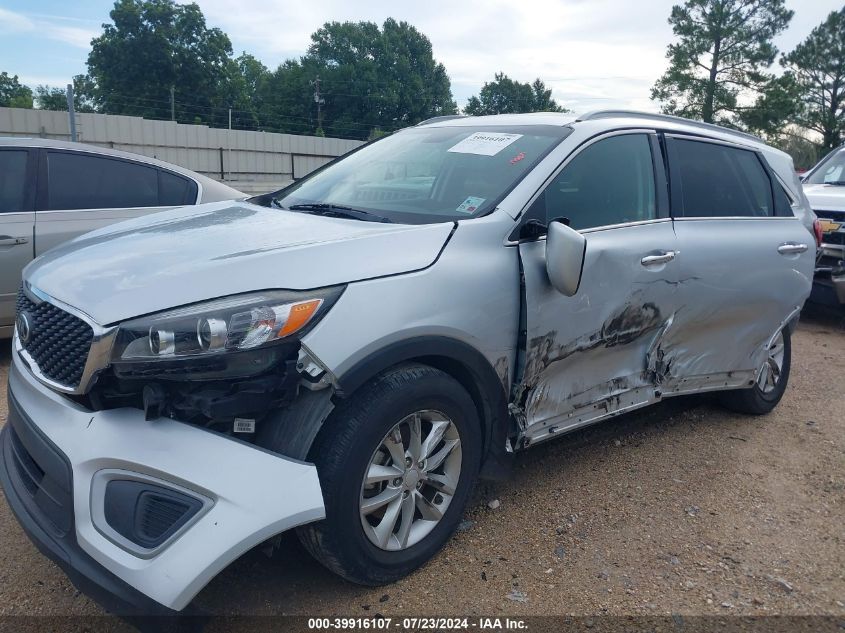 2018 Kia Sorento 2.4L Lx VIN: 5XYPG4A39JG413847 Lot: 39916107