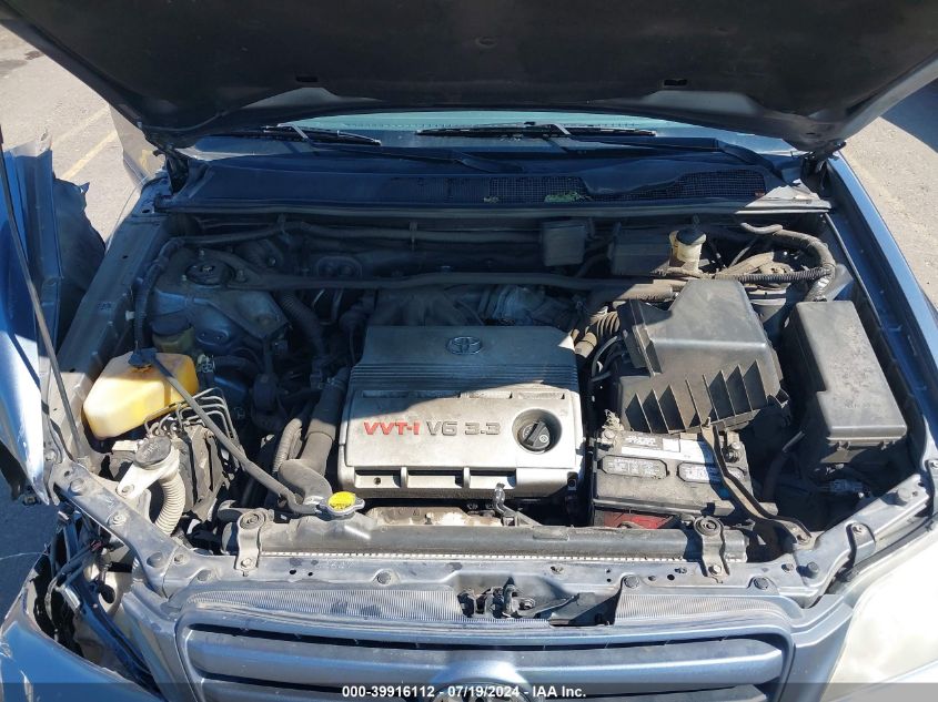 2004 Toyota Highlander Limited V6 VIN: JTEDP21A540027857 Lot: 39916112