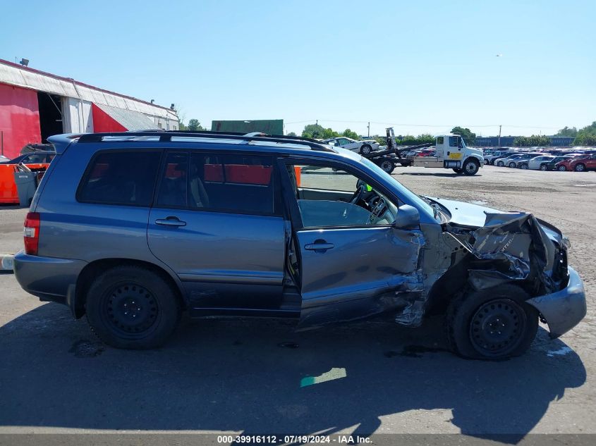 2004 Toyota Highlander Limited V6 VIN: JTEDP21A540027857 Lot: 39916112